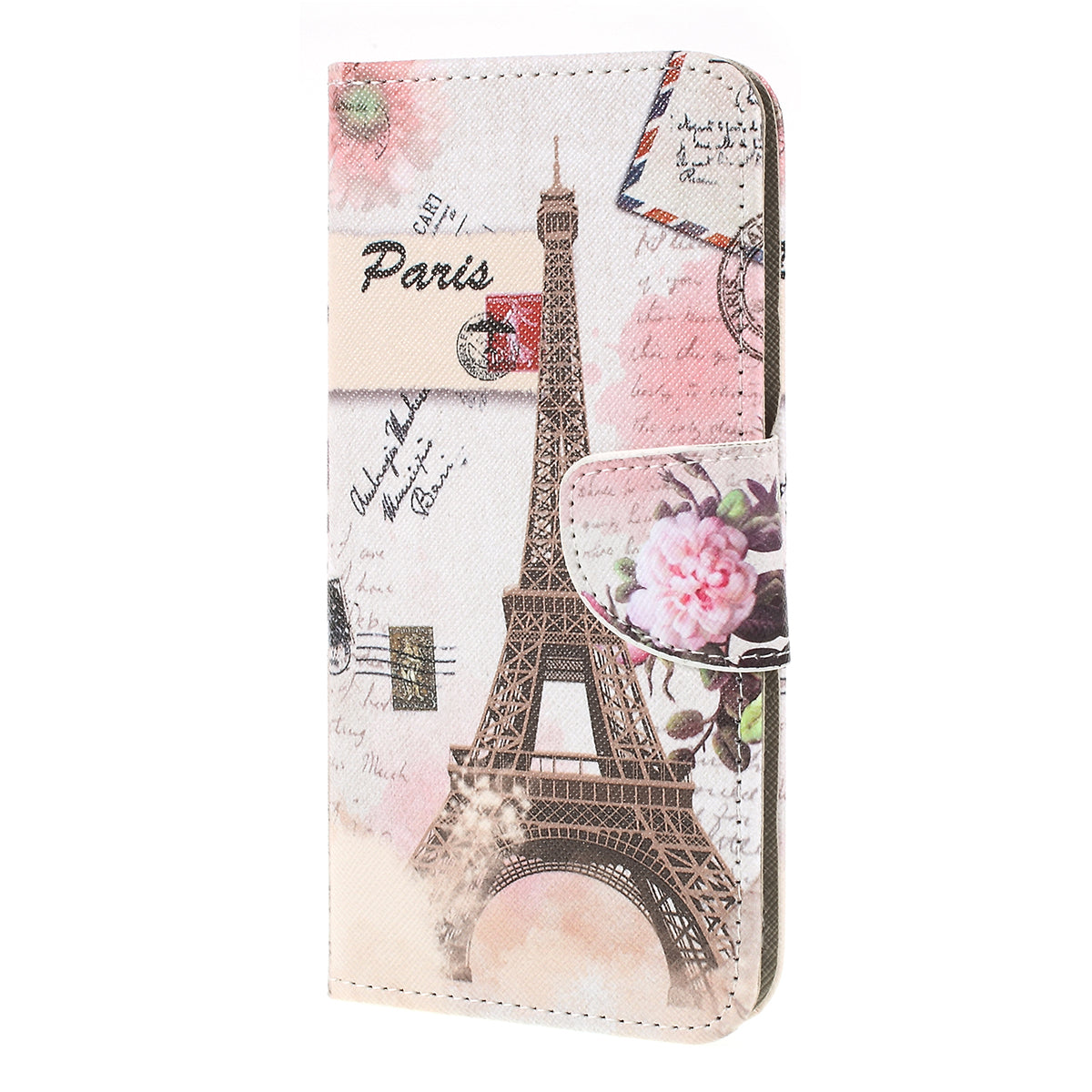 Cross Texture Patterned Leather Wallet Case for Samsung Galaxy M10