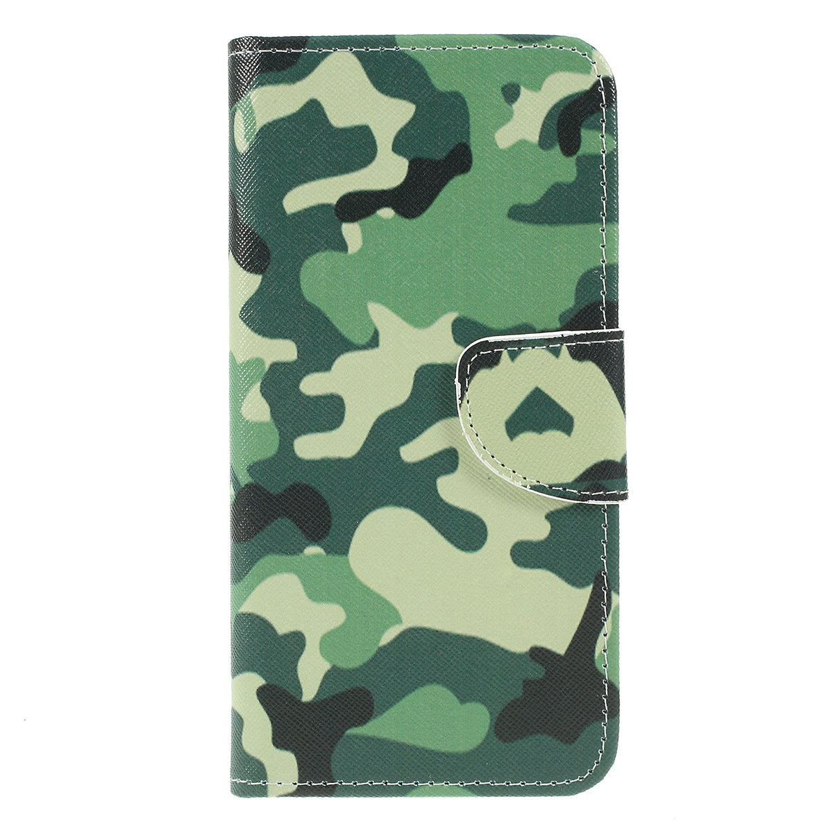 For Samsung Galaxy M20 Cross Texture Patterned Leather Wallet Cover