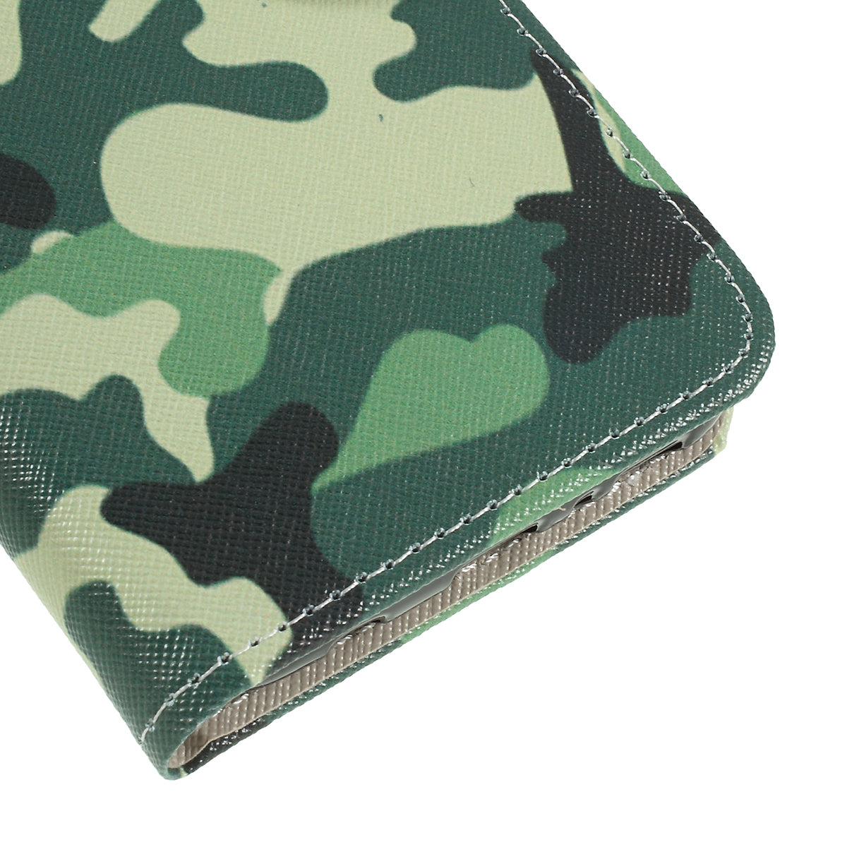 For Samsung Galaxy M20 Cross Texture Patterned Leather Wallet Cover