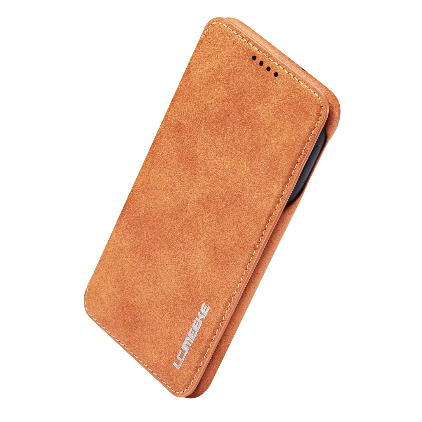 LC.IMEEKE Retro Style Leather Card Holder Case for Samsung Galaxy S10e