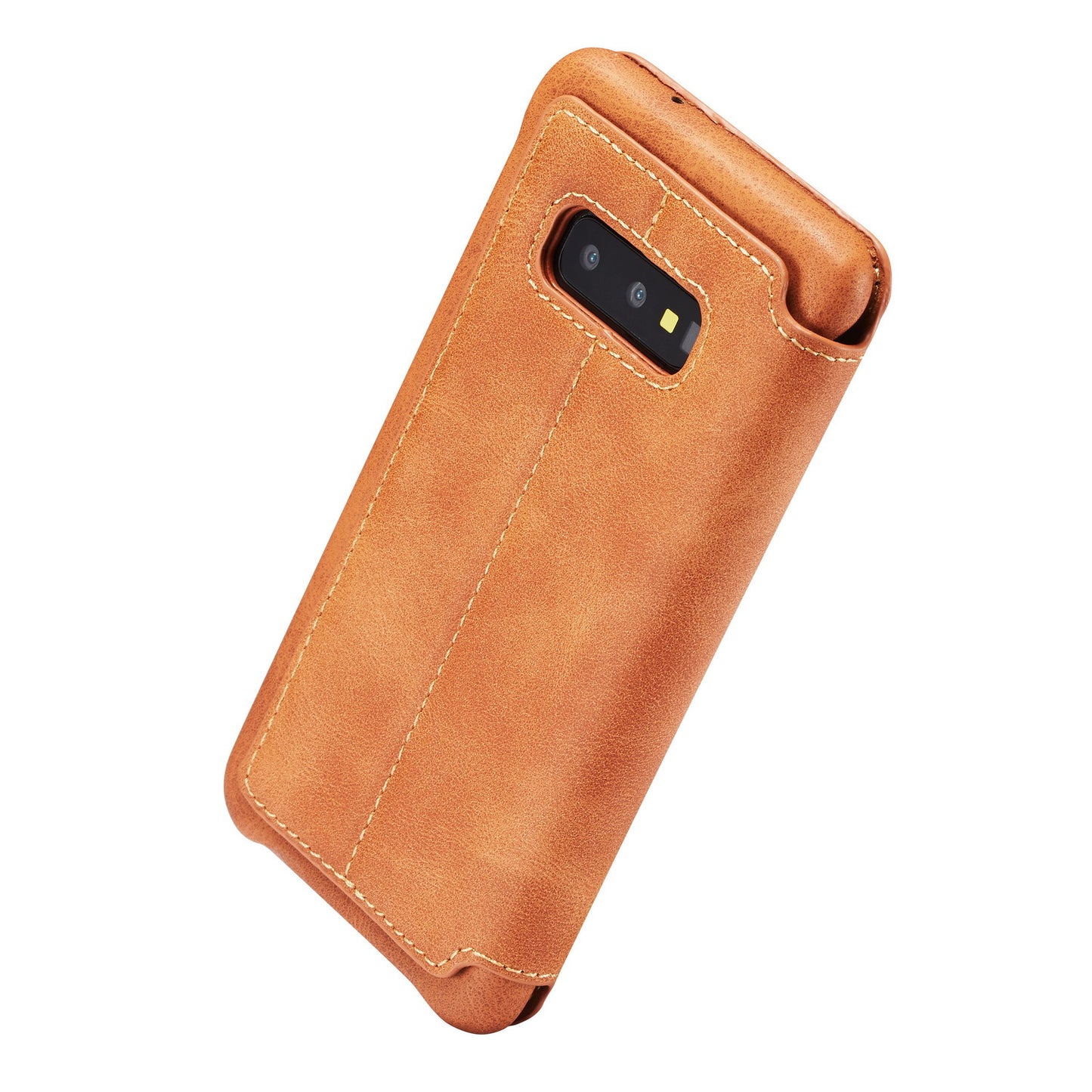 LC.IMEEKE Retro Style Leather Card Holder Case for Samsung Galaxy S10e