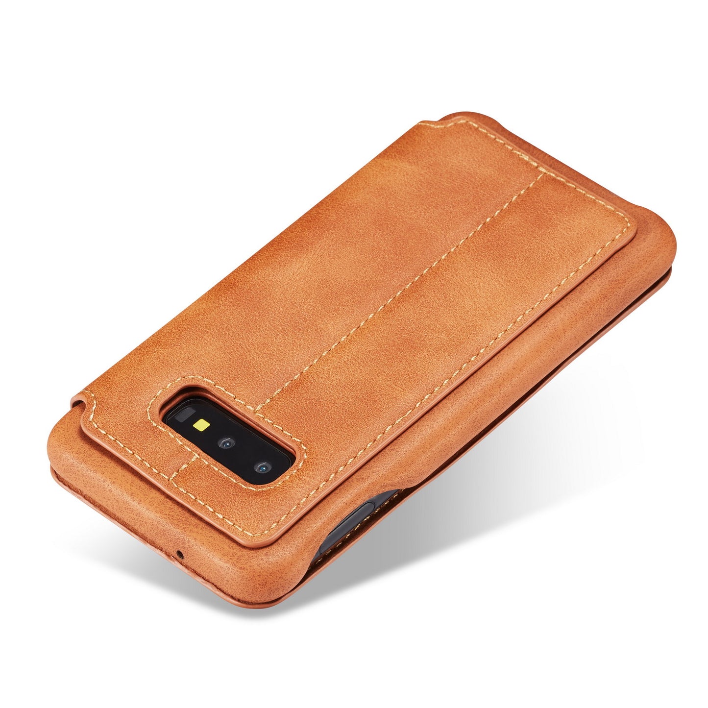 LC.IMEEKE Retro Style Leather Card Holder Case for Samsung Galaxy S10e