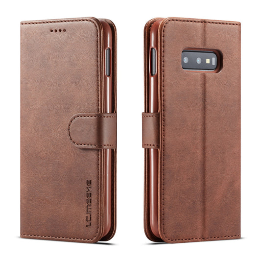 LC.IMEEKE Wallet Leather Stand Case for Samsung Galaxy S10e