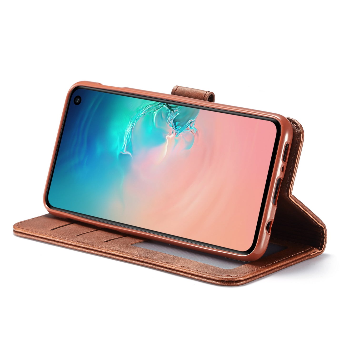LC.IMEEKE Wallet Leather Stand Case for Samsung Galaxy S10e