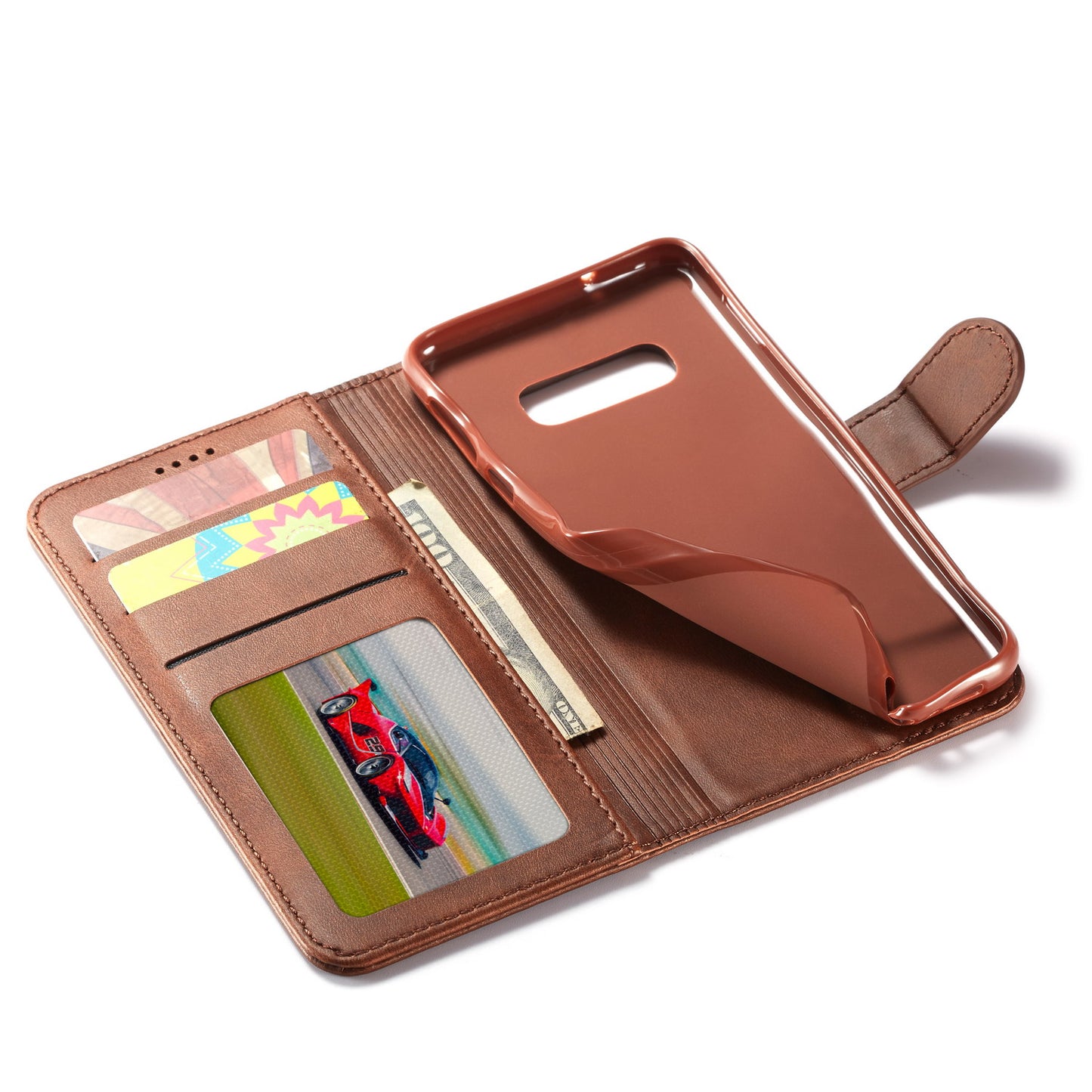 LC.IMEEKE Wallet Leather Stand Case for Samsung Galaxy S10e
