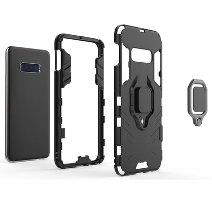 Cool Guard Ring Holder Kickstand PC TPU Hybrid Case for Samsung Galaxy S10e