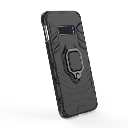 Cool Guard Ring Holder Kickstand PC TPU Hybrid Case for Samsung Galaxy S10e