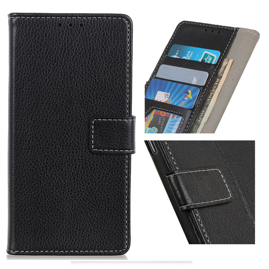 Litchi Grain Leather Cover with [Wallet Stand] for Samsung Galaxy A50 / A50s / A30s