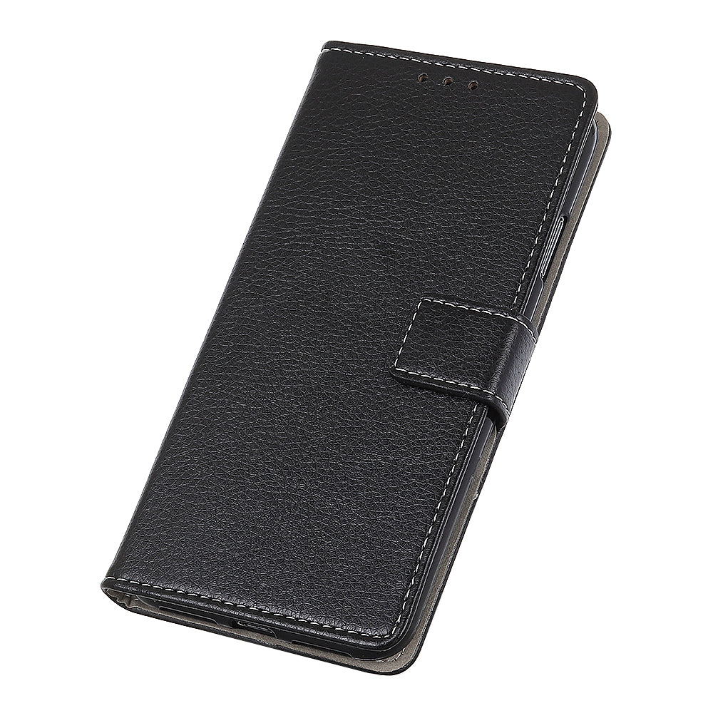 Litchi Grain Leather Cover with [Wallet Stand] for Samsung Galaxy A50 / A50s / A30s
