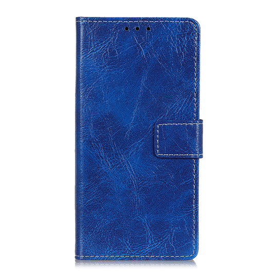 Crazy Horse PU Leather Wallet Phone Case for Samsung Galaxy A50 / A50s / A30s