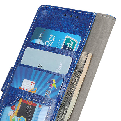 Crazy Horse PU Leather Wallet Phone Case for Samsung Galaxy A50 / A50s / A30s