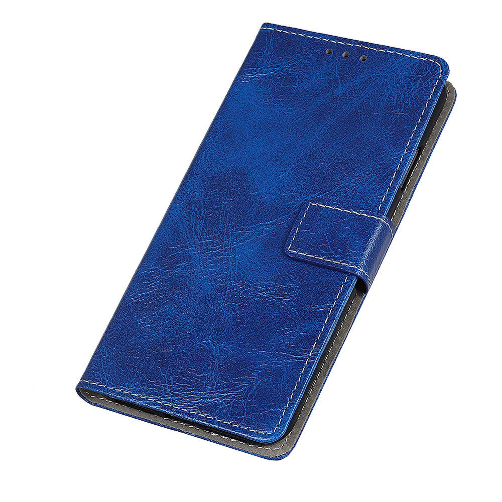 Crazy Horse PU Leather Wallet Phone Case for Samsung Galaxy A50 / A50s / A30s