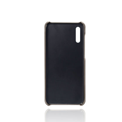 Dual Card Slots PU Leather Coated PC Mobile Phone Shell for Samsung Galaxy A50 / A50s / A30s