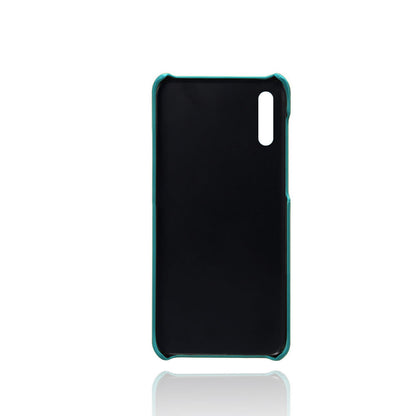 Dual Card Slots PU Leather Coated PC Mobile Phone Shell for Samsung Galaxy A50 / A50s / A30s