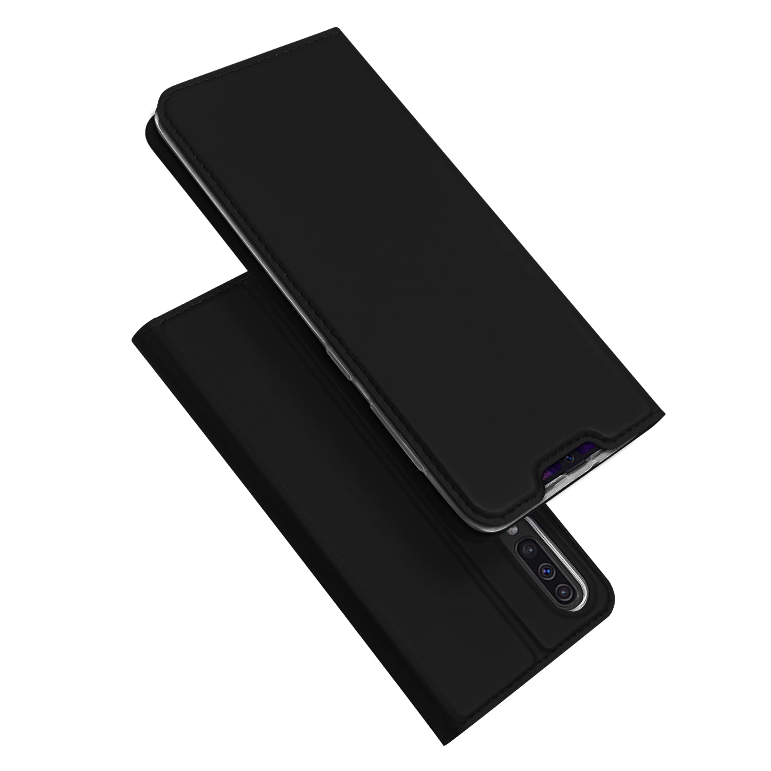 DUX DUCIS Skin Pro Series Anti-Scratch Skin Touch Leather Flip Case with Card Slot for Samsung Galaxy A50 / A50s / A30s