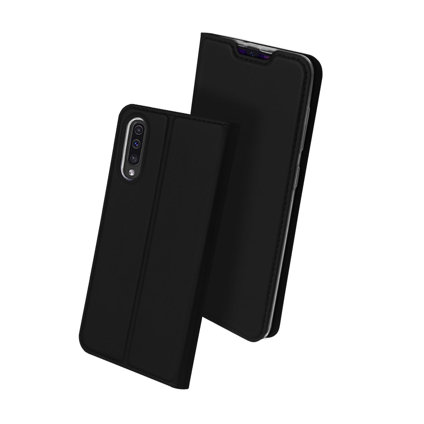 DUX DUCIS Skin Pro Series Anti-Scratch Skin Touch Leather Flip Case with Card Slot for Samsung Galaxy A50 / A50s / A30s