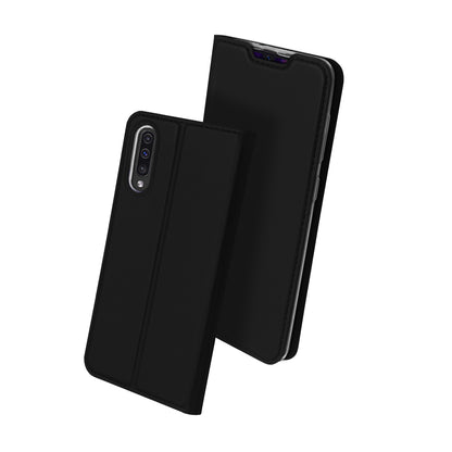 DUX DUCIS Skin Pro Series Anti-Scratch Skin Touch Leather Flip Case with Card Slot for Samsung Galaxy A50 / A50s / A30s
