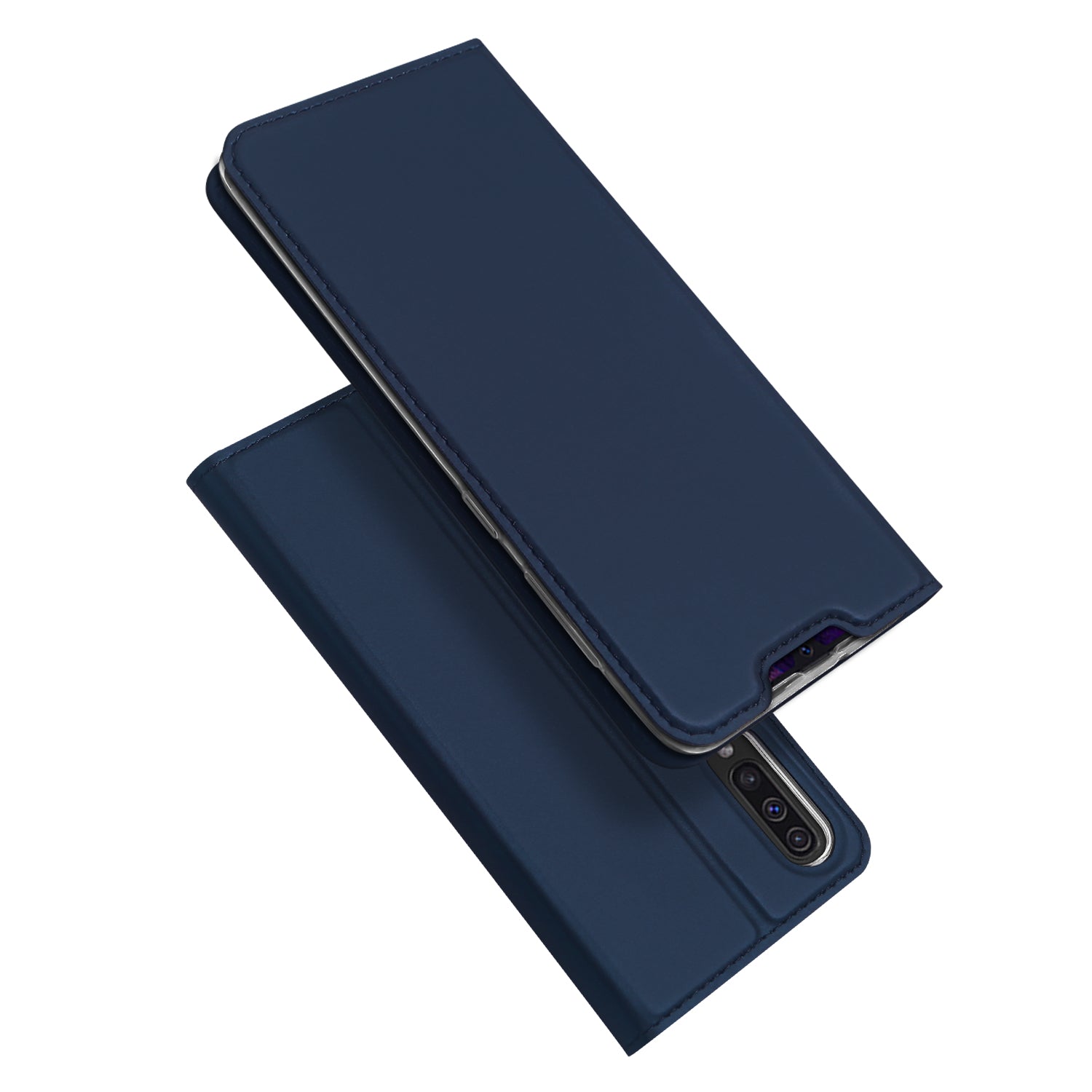 DUX DUCIS Skin Pro Series Anti-Scratch Skin Touch Leather Flip Case with Card Slot for Samsung Galaxy A50 / A50s / A30s