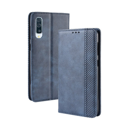 Vintage Style PU Leather Wallet Mobile Phone Shell for Samsung Galaxy A50 / A50s / A30s