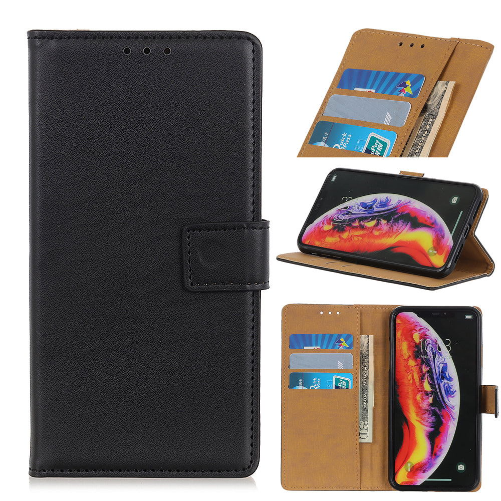 Wallet Stand Leather Protective Phone Cover for Samsung Galaxy A40