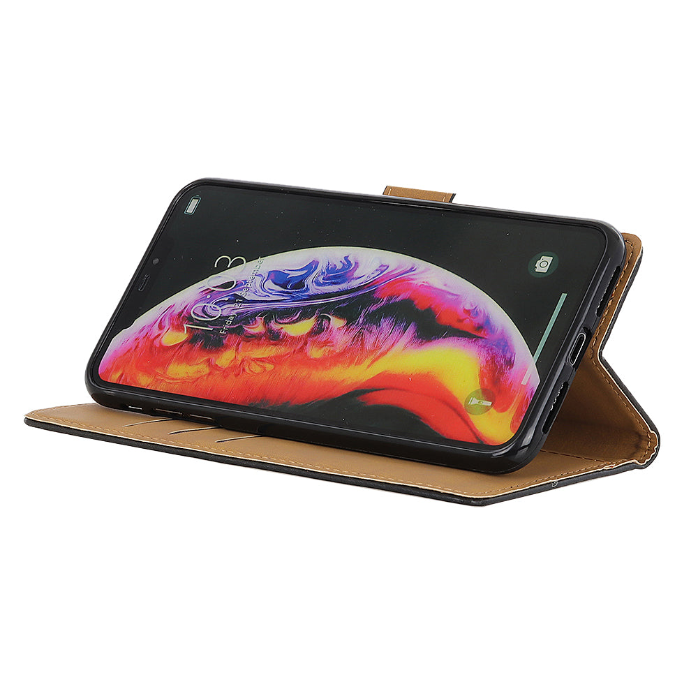 Wallet Stand Leather Protective Phone Cover for Samsung Galaxy A40