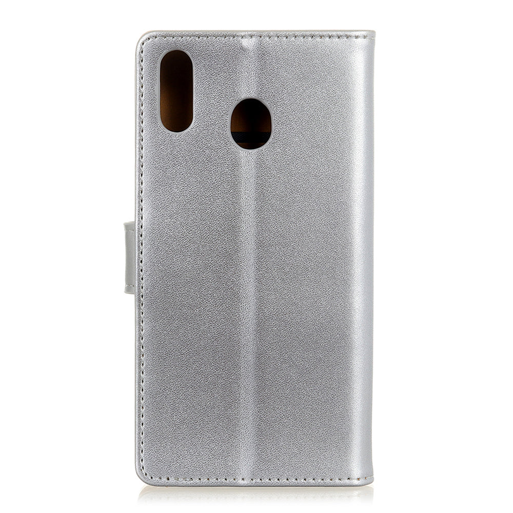 Wallet Stand Leather Protective Phone Cover for Samsung Galaxy A40