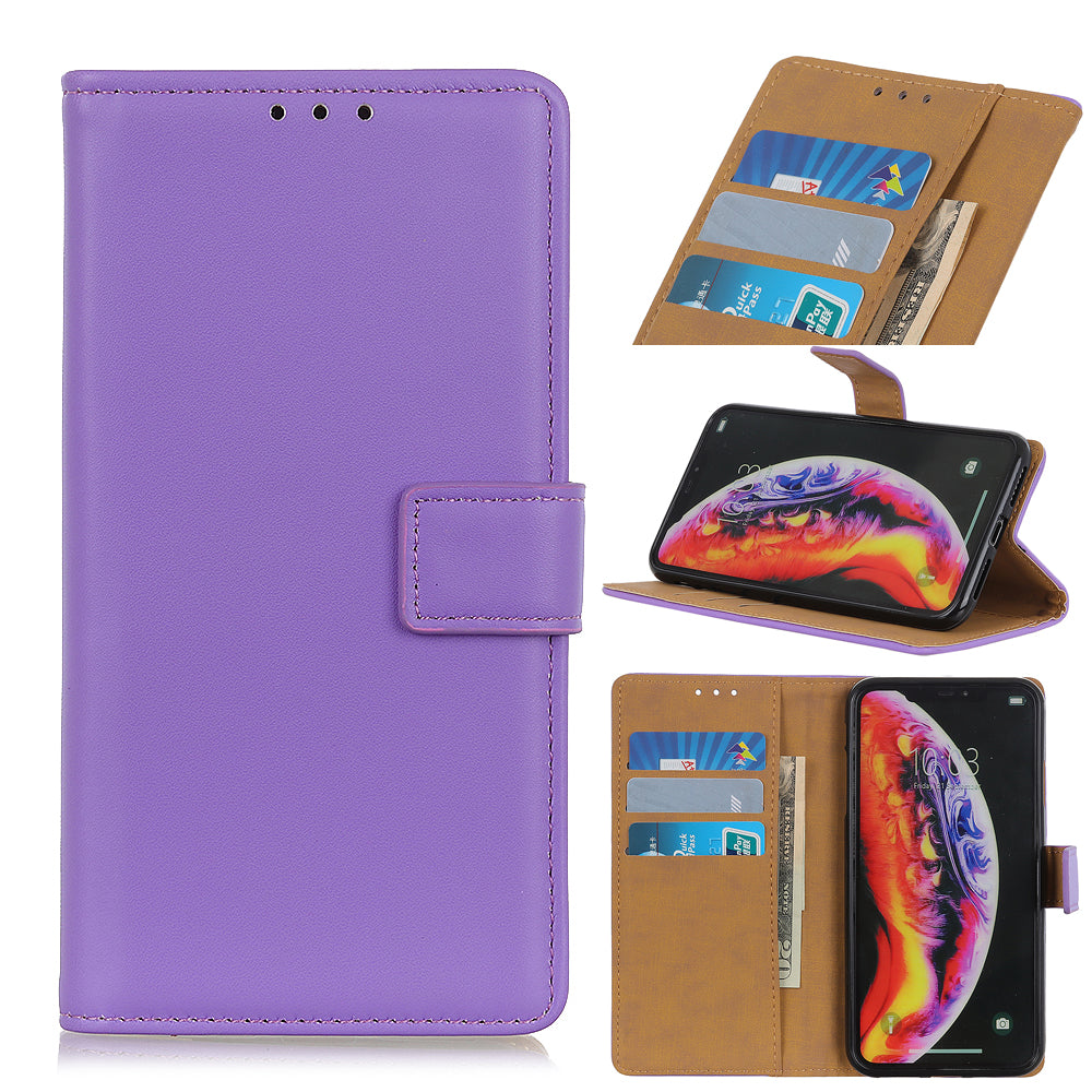 Wallet Stand Leather Protective Phone Cover for Samsung Galaxy A40