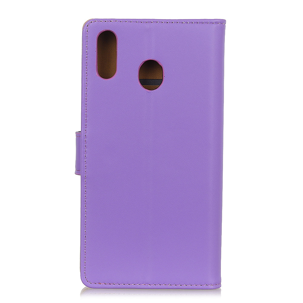 Wallet Stand Leather Protective Phone Cover for Samsung Galaxy A40