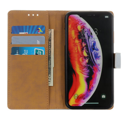Wallet Stand Leather Protective Phone Cover for Samsung Galaxy A40