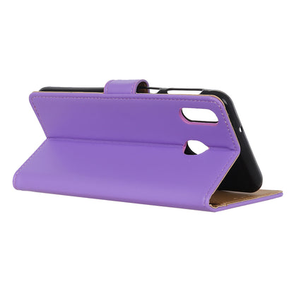 Wallet Stand Leather Protective Phone Cover for Samsung Galaxy A40
