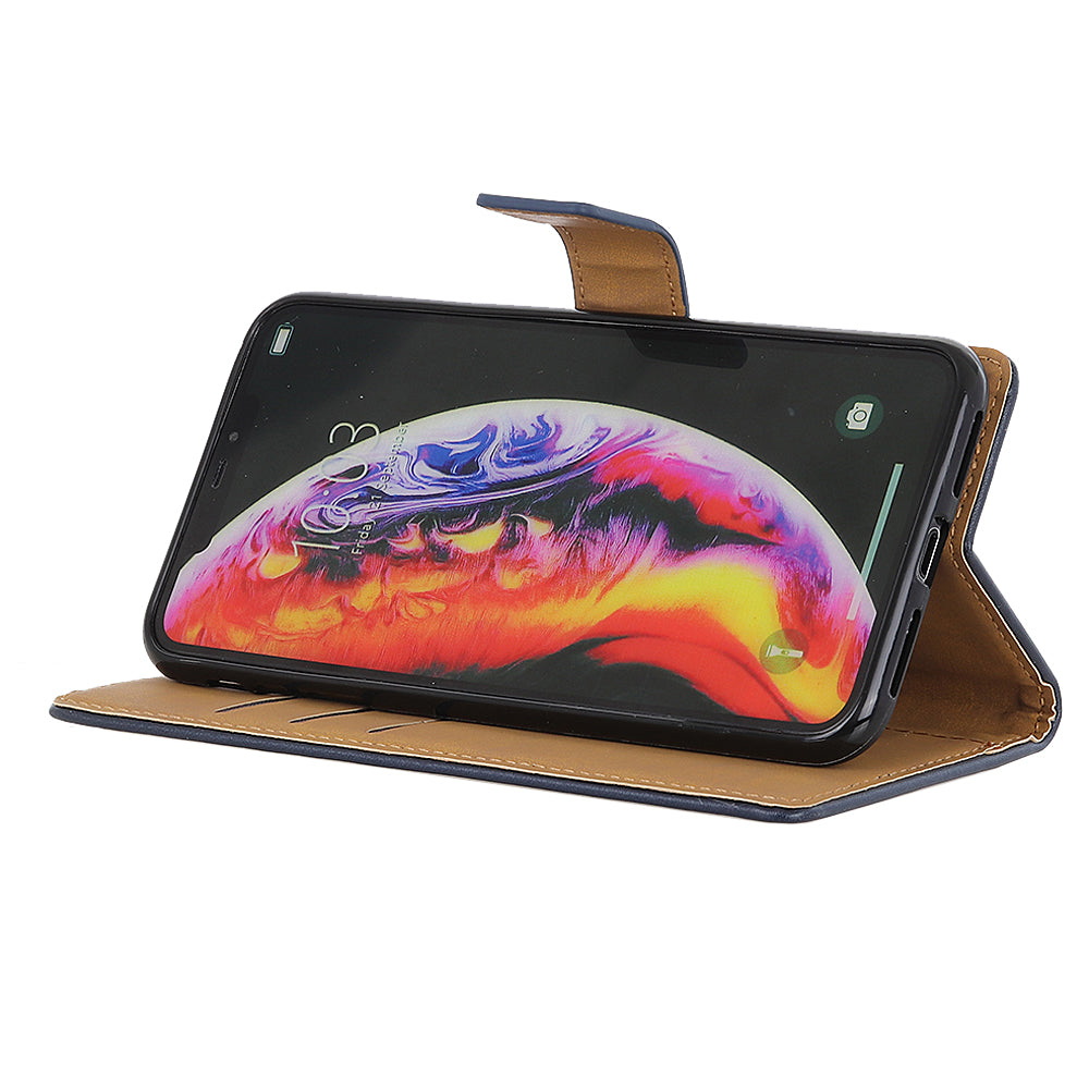 Wallet Stand Leather Protective Phone Cover for Samsung Galaxy A40