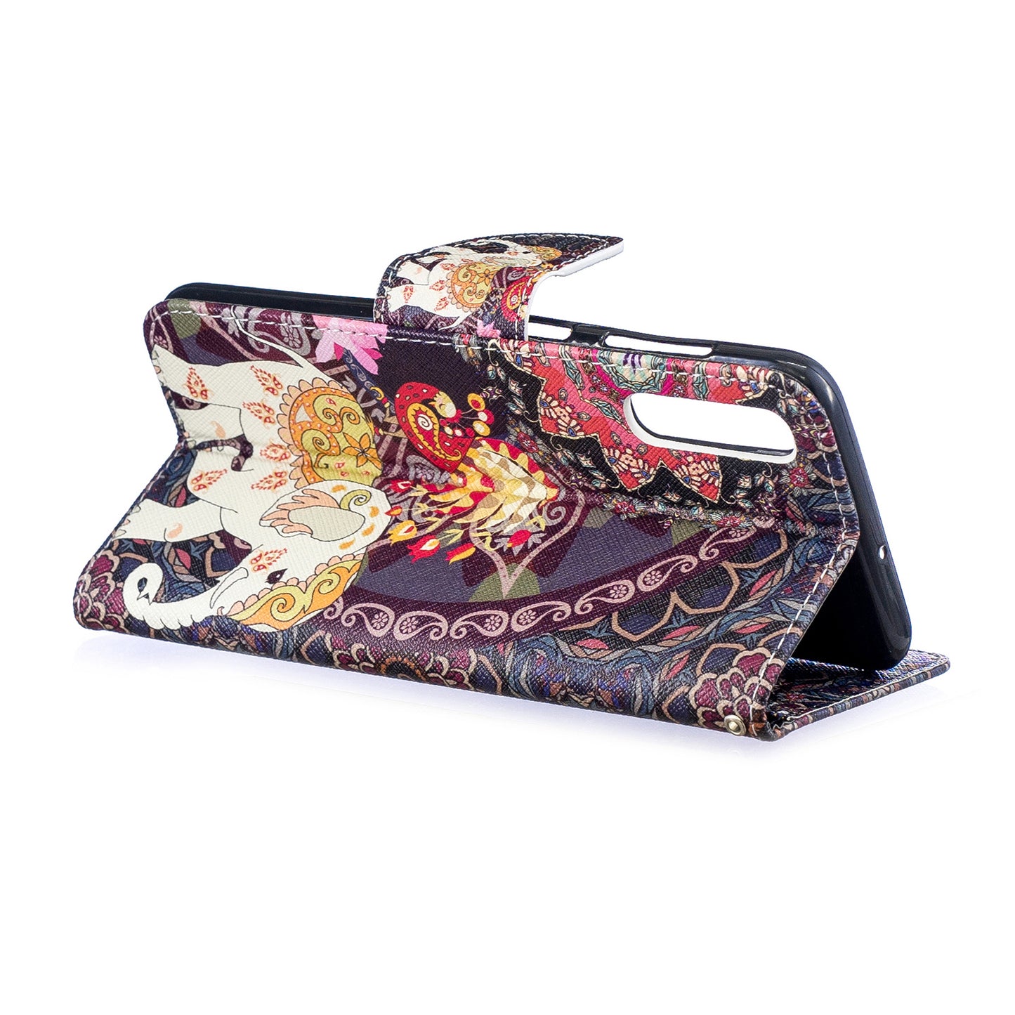 Pattern Printing PU Leather Wallet Cover for Samsung Galaxy A50 / A50s / A30s