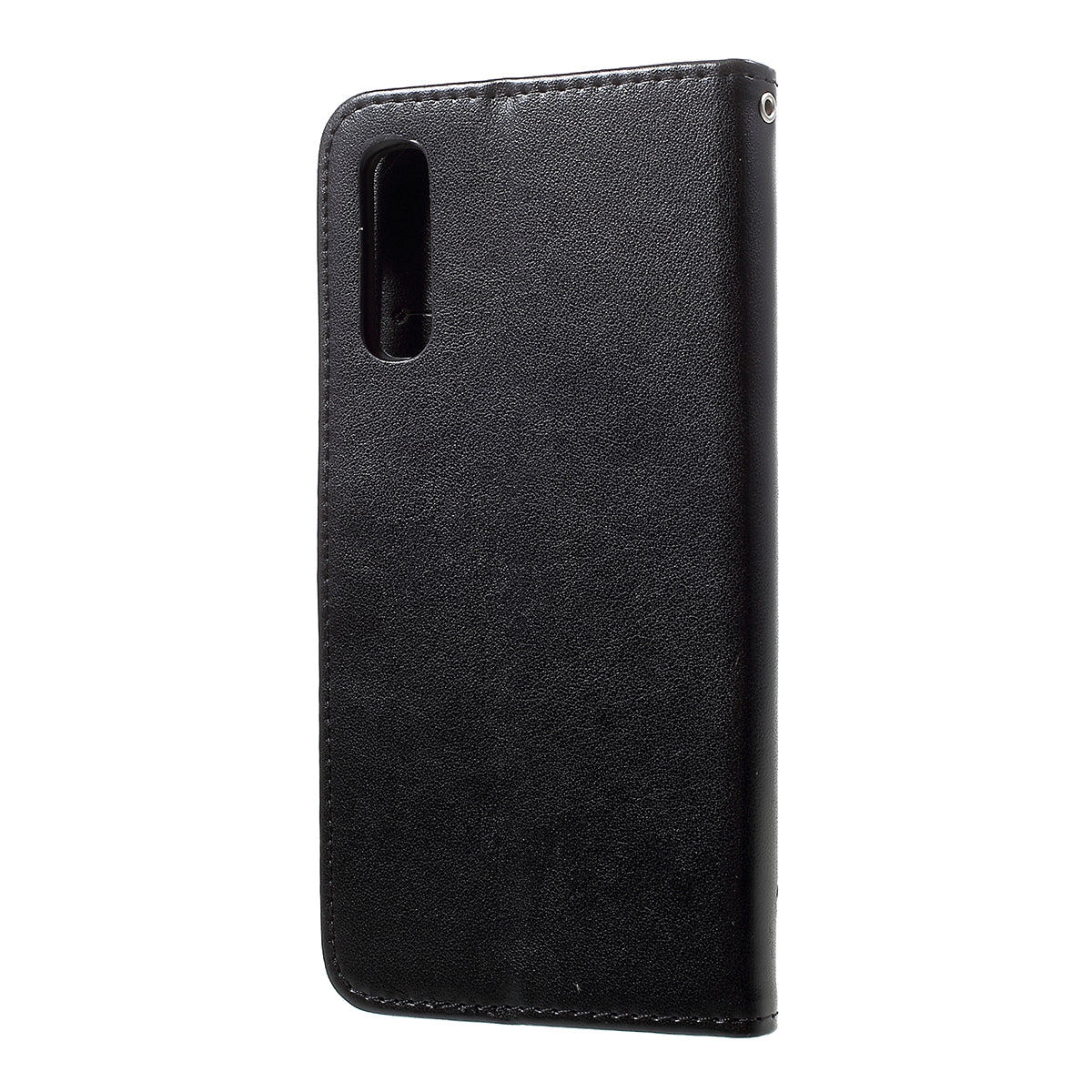 Imprint Butterfly Flowers Leather Wallet Stand Case for Samsung Galaxy A50 / A50s / A30s