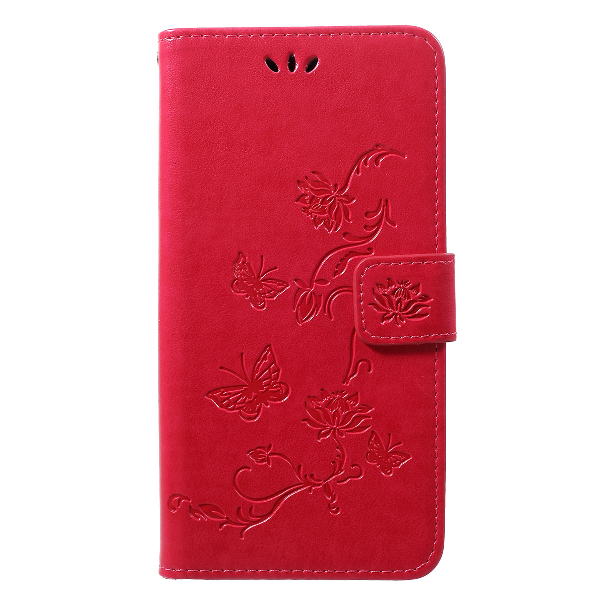 Imprint Butterfly Flowers Leather Wallet Stand Case for Samsung Galaxy A50 / A50s / A30s