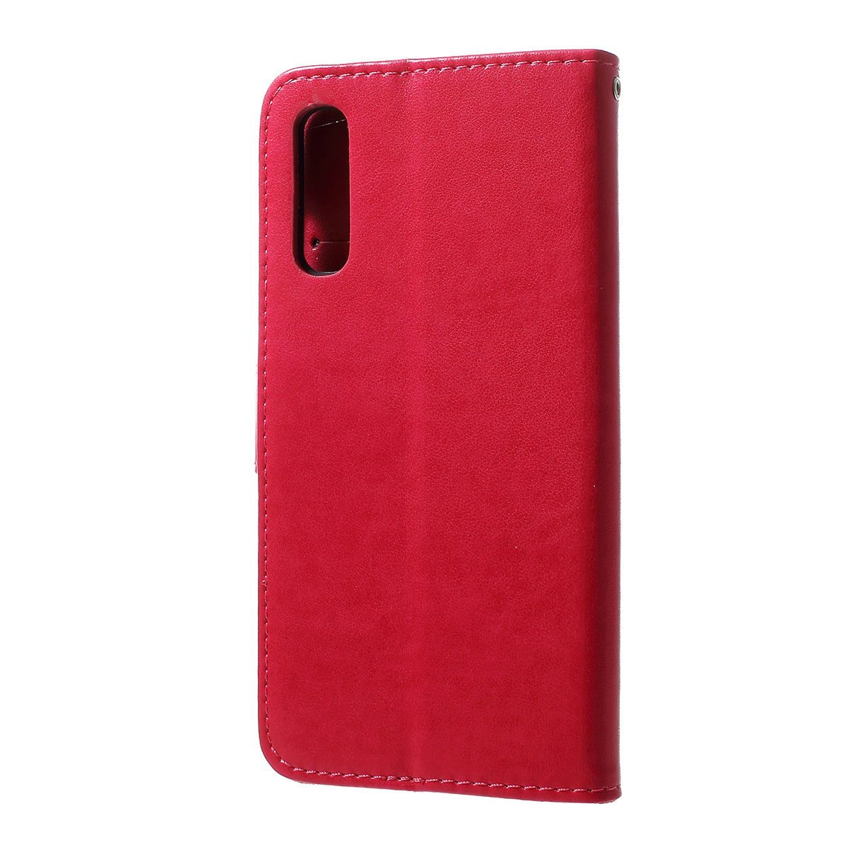 Imprint Butterfly Flowers Leather Wallet Stand Case for Samsung Galaxy A50 / A50s / A30s