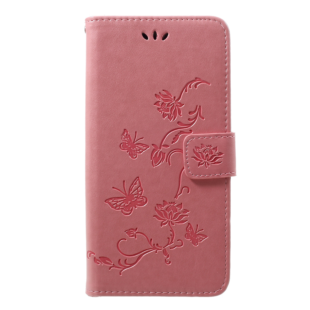 Imprint Butterfly Flowers Leather Wallet Stand Case for Samsung Galaxy A50 / A50s / A30s