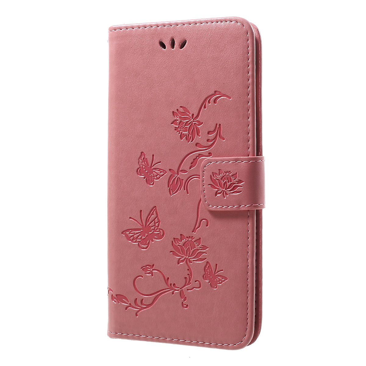 Imprint Butterfly Flowers Leather Wallet Stand Case for Samsung Galaxy A50 / A50s / A30s