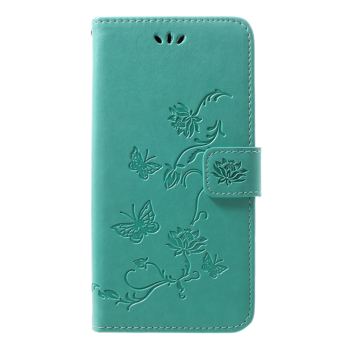 Imprint Butterfly Flowers Leather Wallet Stand Case for Samsung Galaxy A50 / A50s / A30s