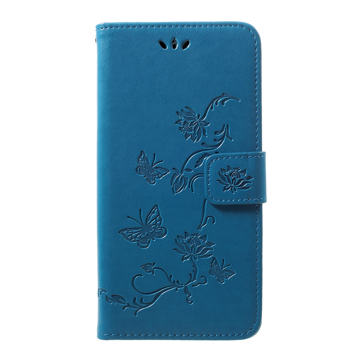 Imprint Butterfly Flowers Leather Wallet Stand Case for Samsung Galaxy A50 / A50s / A30s