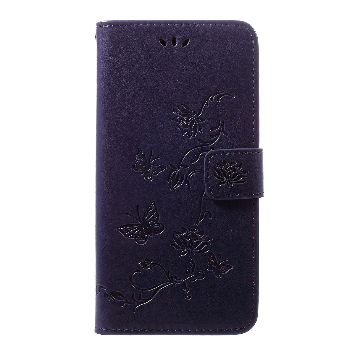 Imprint Butterfly Flowers Leather Wallet Stand Case for Samsung Galaxy A50 / A50s / A30s