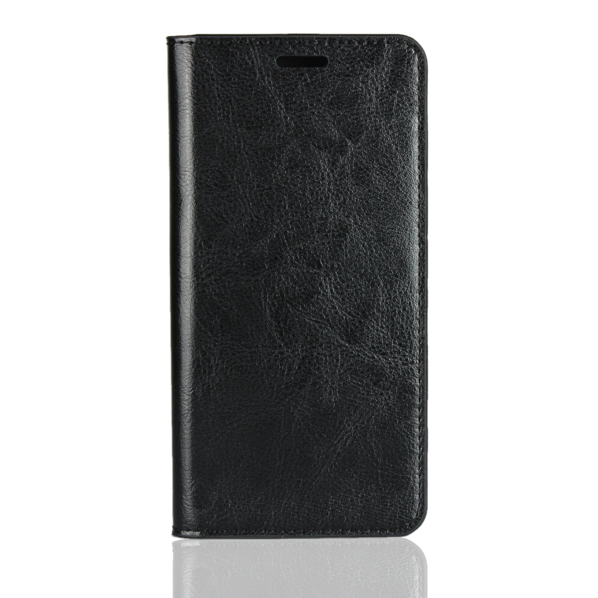 Crazy Horse Genuine Leather Wallet Stand Phone Shell for Samsung Galaxy S10