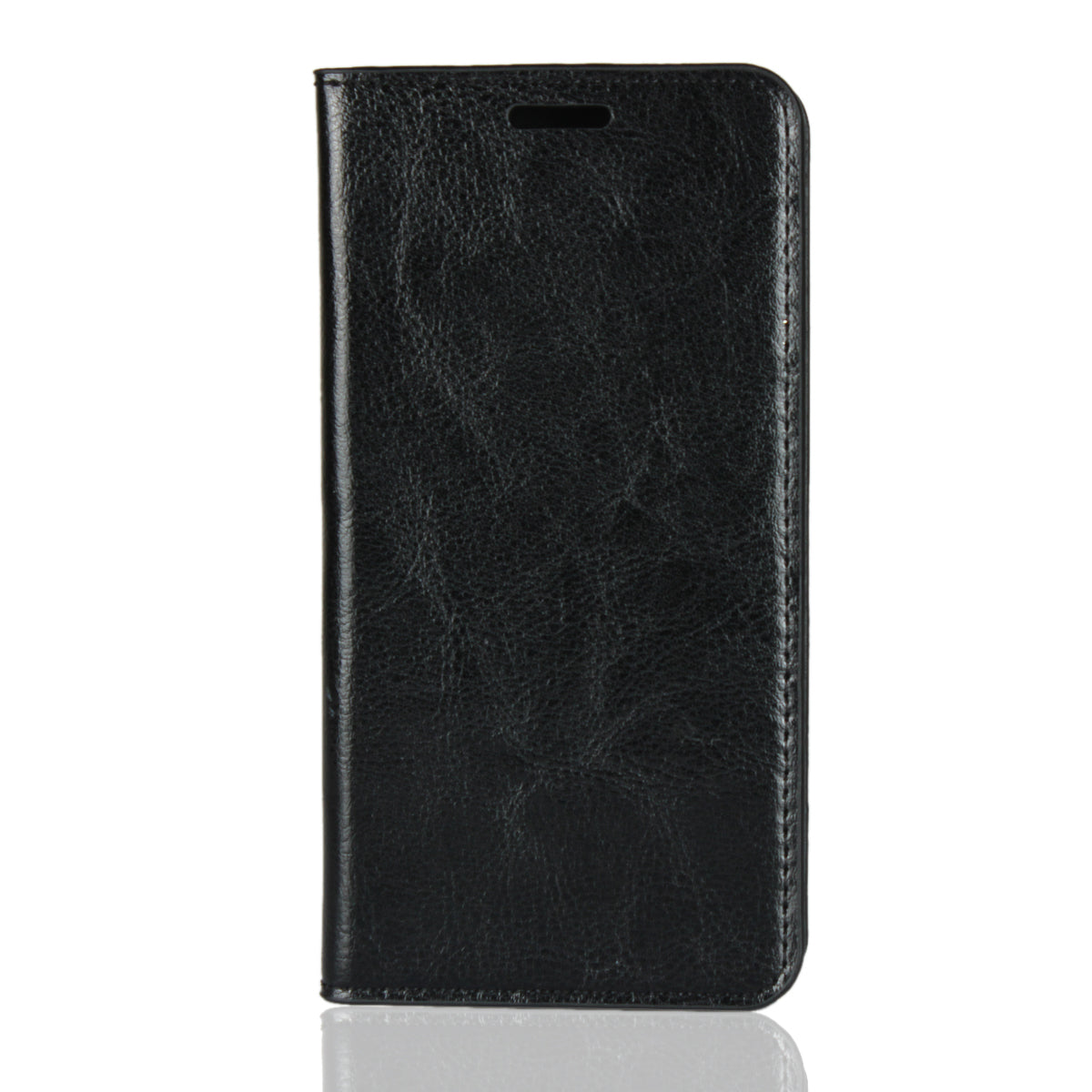 Crazy Horse Genuine Leather Wallet Phone Cover for Samsung Galaxy S10e