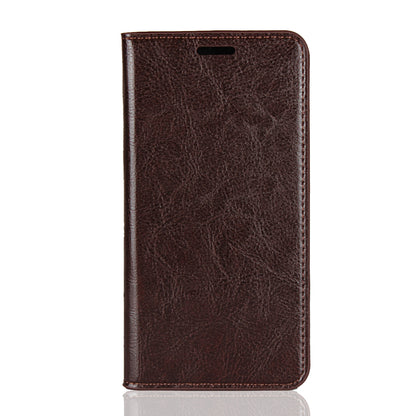 Crazy Horse Genuine Leather Wallet Phone Cover for Samsung Galaxy S10e