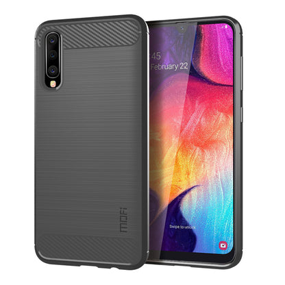 MOFI Carbon Fiber Texture Brushed TPU Case for Samsung Galaxy A50 / A50s / A30s