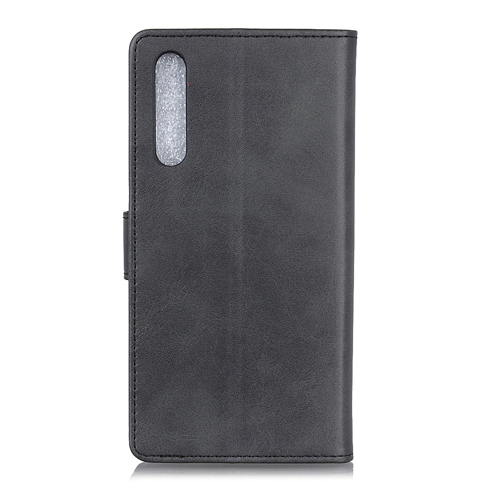 Matte Skin Wallet Leather Stand Case for Samsung Galaxy A50 / A50s / A30s