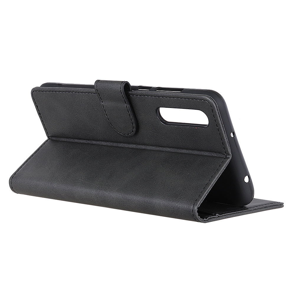 Matte Skin Wallet Leather Stand Case for Samsung Galaxy A50 / A50s / A30s