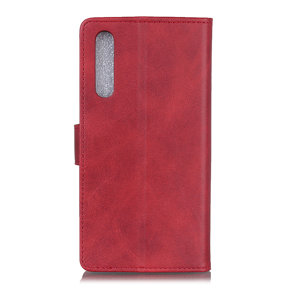 Matte Skin Wallet Leather Stand Case for Samsung Galaxy A50 / A50s / A30s