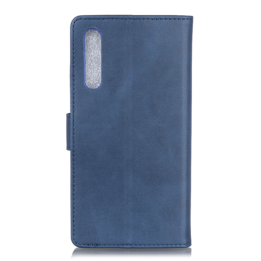 Matte Skin Wallet Leather Stand Case for Samsung Galaxy A50 / A50s / A30s