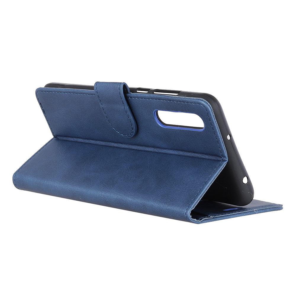 Matte Skin Wallet Leather Stand Case for Samsung Galaxy A50 / A50s / A30s