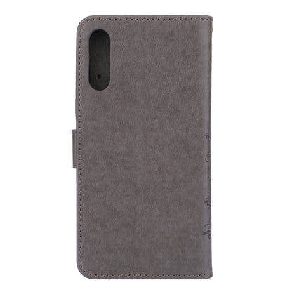 Imprint Butterfly Flower Leather Wallet Case for Samsung Galaxy A50 / A50s / A30s